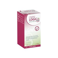 OMNi LOGiC Apple Pectin | 180 Capsules | Dietary Fibre | Natural Apple Pectin: Swells in The Stomach and intestine | Vegan | Gluten-Free | Lactose-Free