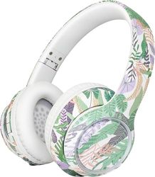 Sencor SEP 710BT GR Cuffie Bluetooth, Driver 40mm, Autonomia 30 Ore, Microfono Integrato, Custodia Inclusa