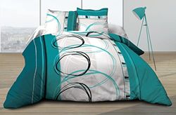 Le Linge de Jules Beddengoed, 160 x 200 cm, katoen, blauw