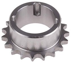 RS PRO Sprocket 19 teeth for chain 06B-1 steel Ø 57.9 mm