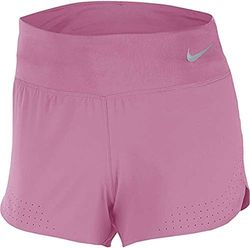Nike W Nk Eclipse 3In, Pantaloncini Sportivi Donna, Magic Flamingo/Reflective Silv, 2XL