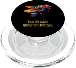 Fly Mother Father Titus Andronicus Shakespeare Quotation PopSockets PopGrip for MagSafe