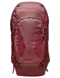 VAUDE Femmes asymétriques 48+8 Mochila de Trekking, Dark Cherry, Taille Unique para Mujer