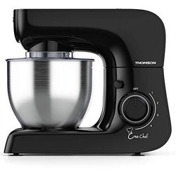 THOMSON Robot DE Cocina, Aluminio, Negro, N, 50