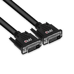 Club 3D - Cable DVI (Dual Link, 24+1, bidireccional, 10 m)