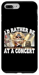 Hardrock Gnomes For Women And Men Id Rather Be At A Concert Custodia per iPhone 7 Plus/8 Plus