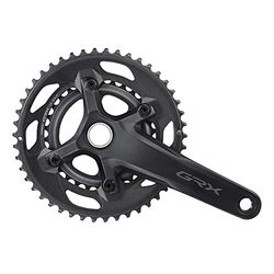 Shimano FCRX600102C60, Illuminazione Unisex-Adulto, Nero, 46/30 Teeth