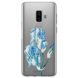 ERT GROUP mobiltelefonfodral för Samsung S9 PLUS originalt och officiellt licensierat Babaco mönster Flowers 025 optimalt anpassad till formen på mobiltelefonen, gedeeltelijk transparant