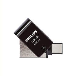 Philips USB Flash Drive 2-in-1 128GB, USB3.1, USB-C