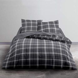 Duvet Cover 220 x 240 cm Printed Cotton 57 Thread Count