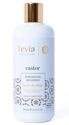 Levia | Shampoo fortificante con olio di ricino | Rinforza e stimola la crescita dei capelli | Combatte la rottura dei capelli | Promuove la crescita dei capelli | Per tutti i tipi di capelli | 500ml