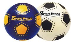 SPORTSIDE - Balón - Juego de Balón - Juguete para Niños - 045165 - Color Aleatorio - Plástico - 23 cm - Artículo Deportivo