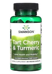 Swanson Cerezas Ácidas & Cúrcuma - Suplemento Antioxidante para Inflamación y Salud Articular - 60 Cápsulas Vegetales