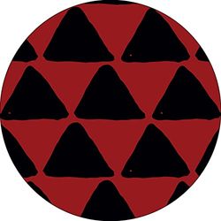 Bonateks, Ronde digitaal bedrukte muismat, antislip onderkant, voor kantoor en thuis, diameter: 22 cm