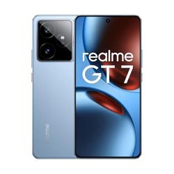 realme GT7 5G Smartphone,12+512GB, Batería 7000 mAh,Carga 120W,Procesador Dimensity 9400e,IMX906 50MP Cámara,AI Planner,Pantalla Pro-Esports 6000 nits120Hz,IP69,Azul,Exclusivo Amazon,Sin Adaptador