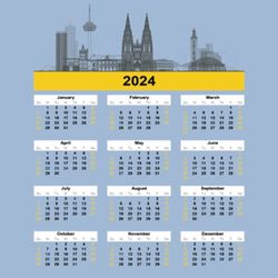 Kalender 2024: Kalender 2024 Deutschland, Die besten Bilder von Orten in Deutschland