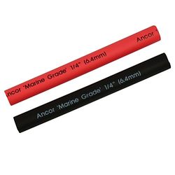 ANCOR Adhesive Lined Heat Shrink TUBING 1'X3' Black & Red Combo Pack, DAN-1436 Other, Multicolor, One Size