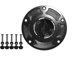 Accossato Tapón de gasolina con trinquete negro para Ducati X Diavel 1260 (1260cc) 2018