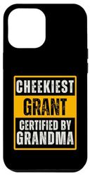 Carcasa para iPhone 14 Plus Cheekiest Grant Certified by Grandma Family Funny