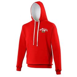 Supportershop Sweat Capuche Pays de Galles Mixte Adulte, Rouge, FR : L (Taille Fabricant : L)