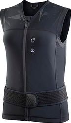 EVOC PROTECTOR VEST PRO WOMEN, beschermend vest (LITESHIELD FLEX rugbeschermer, AIRO FLEX heupgordel, incl. geurremmende technologieën, machinewasbare fietsaccessoires, maat: L), Zwart