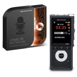 Apparecchiatura per dettatura digitale OM SYSTEM DS-2700 (software di dettatura ODMS R8 per PC Windows)