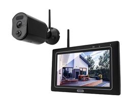 ABUS Telecamera di sorveglianza EasyLook BasicSet PPDF17000 - telecamera + monitor portatile - maneggevolezza, rilevamento del movimento, modalità di allarme, funzione interfono, visione notturna
