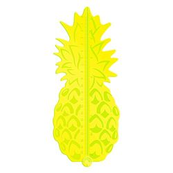 Mostaza plástico plegable regla transportador de ángulos – amarillo Tropical