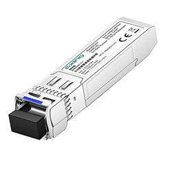 Axing SFPB 10-1023 bidirectionele SFP+ transceiver 10G 10 km TX 1270nm RX 1330nm BIDI 10GBase-LR/LW module LC enkele stekker