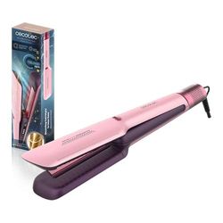 Cecotec Lisseur à Cheveux avec Air Lisse Cotton Candy, 600W, Protège les Cheveux, Technologie Ionique, Kératine et Huile d’Argan, Moteur BLDC, Tous Types de Cheveux, 3 Températures et 3 Vitesses