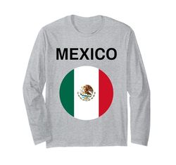 Bandera de México Moderna Manga Larga