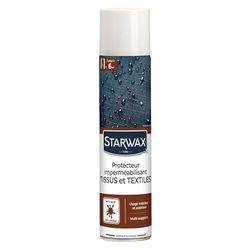 STARWAX Protecteur Imperméabilisant pour Tissus et Textiles - 300 ML - Protège des Taches Courantes - Usage Intérieur et Extérieur - Protection Invisible - Effet Perlant