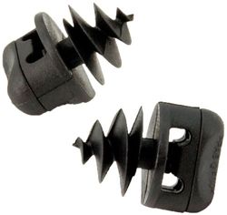 AUTO-STYLE Car mat clips 'Screw' - set of 2 pieces