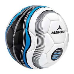 Mercury Balon Futbol Extreme, Adultos Unisex, Blanco-Azul (Multicolor), 3