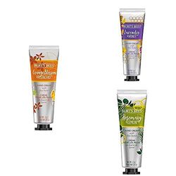 Burt's Bees Hand Cream Trio, Lavender & Honey, Orange Blossom & Pistachio and Rosemary & Lemon, 3x28.3g