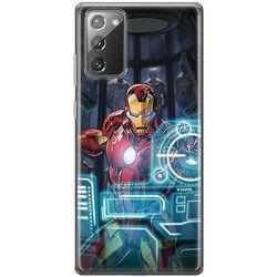 ERT GROUP custodia per cellulare per Samsung GALAXY NOTE 20 originale e con licenza ufficiale Marvel, modello Iron Man 034 adattato in modo ottimale alla forma dello smartphone, custodia in TPU