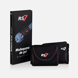 RS7 Gel Pack Neopreno Muñeca - Muñequera efecto Frío/Calor, Negro