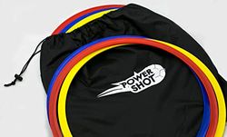 POWERSHOT Set van 12 platte coördinatie-hoepels – voetbaltraining – voetbaltraining