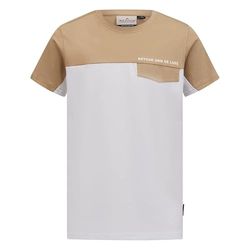 Retour Jeans Boys T-Shirt Karl in The Color White, wit, 14-16 Jaar