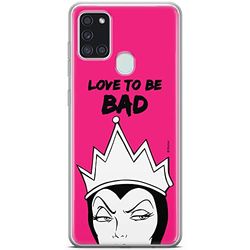 ERT GROUP mobiltelefonfodral för Samsung A21s originalt och officiellt licensierat Disney mönster The Evil Queen 001 optimalt anpassad till formen på mobiltelefonen, fodral tillverkad av TPU-plast