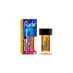RUDE - Freakin Fluorescence Face & Body Glitter | Brillance Intense et Durable | Polyvalent pour le Visage, le Corps et les Cheveux | Pour Fêtes et Festivals, Insomniac