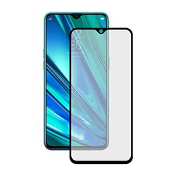 Bigbuy Tech S1903929 Tempered Glass Screen Protector for Realme 5 Pro Mobile Phone