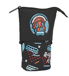 safta M898 Federmäppchen, Unisex, Kinder, Schwarz , Talla única, Casual