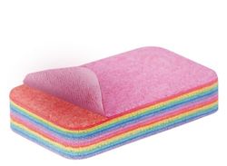 Mybo TV- Lote de 2 esponjas Multicapa Multicapa – La Original – Esponja Ultra Absorbente compuesta de 12 Capas de Microfibra Desmontables