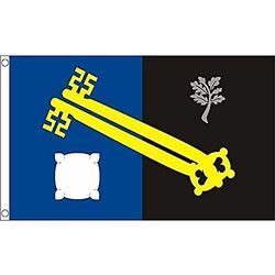 BANDIERA CONTEA DI SURREY 150x90cm - BANDIERA COUNTY OF SURREY - INGHILTERRA 90 x 150 cm - AZ FLAG