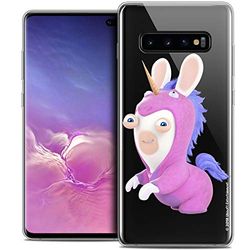 Fodral för 6,4 tum Samsung Galaxy S10+, ultratunn enhörning Rabbids