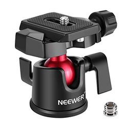 Neewer Camera Video statief kogelkop 360 graden draaibaar panorama kogelkop met 1/4 inch snelwisselplaat bord bord