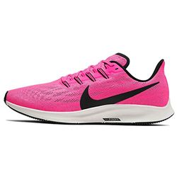 NIKE Air Zoom Pegasus 36 friidrottsskor för män, Rosa bast svart enorm grå, 47 EU