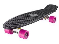 Ridge Retro 27 Skateboard complet Noir/Rose 27'' x 7,5'' - 69 cm