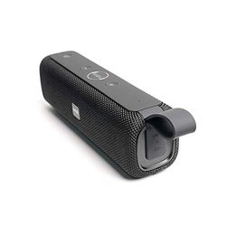 Smpl Altoparlante Bluetooth - Speaker Wireless, Audio Stereo di qualità superiore, 12W, impermeabilità IPX6, antipolvere e antiurto, batteria di durata 12 ore, portata Bluetooth di 10m - Nero